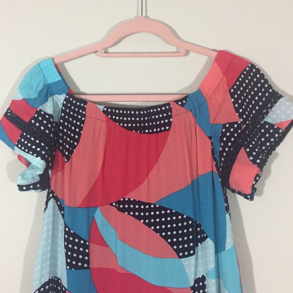 Off the Shoulder Ruffle Dress size small - Picture 2 of 5